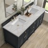 Lorelai 72" Double (Vanity Only Pricing) in Black Onyx